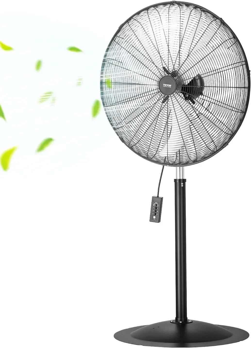VEVOR 85-Grad-Oszillationsventilator, Industrie, Schwarz, 810 mm