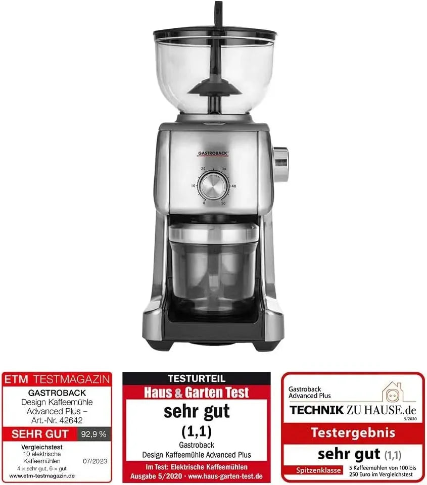 Kaffeemühle, Kaffeebohnenmühle, Design Kaffeemühle Advanced Plus