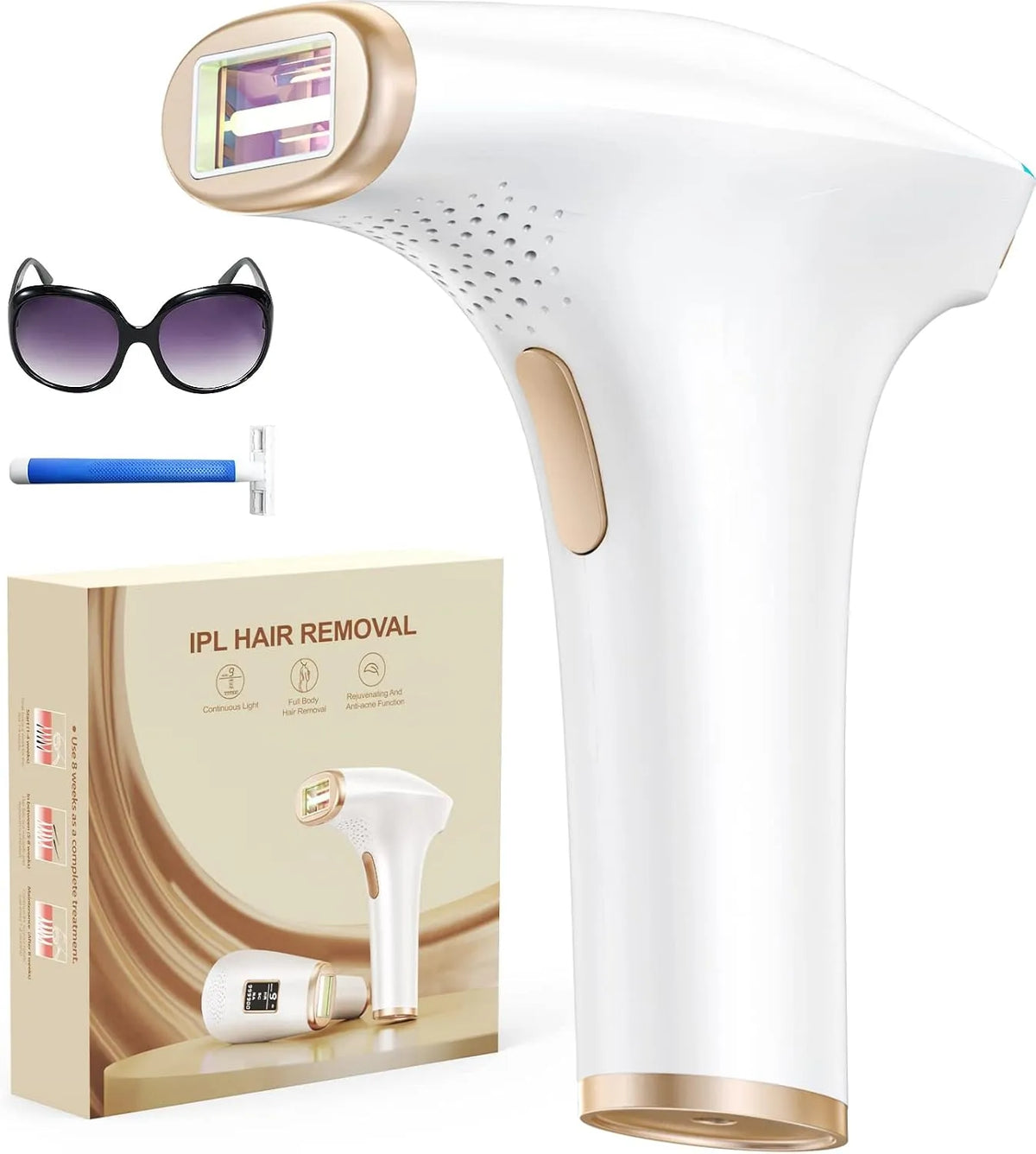 Haarentfernungsgerät, 9 Stufen, für Frauen, Haarlosy IPL Geräte Haarentfernung