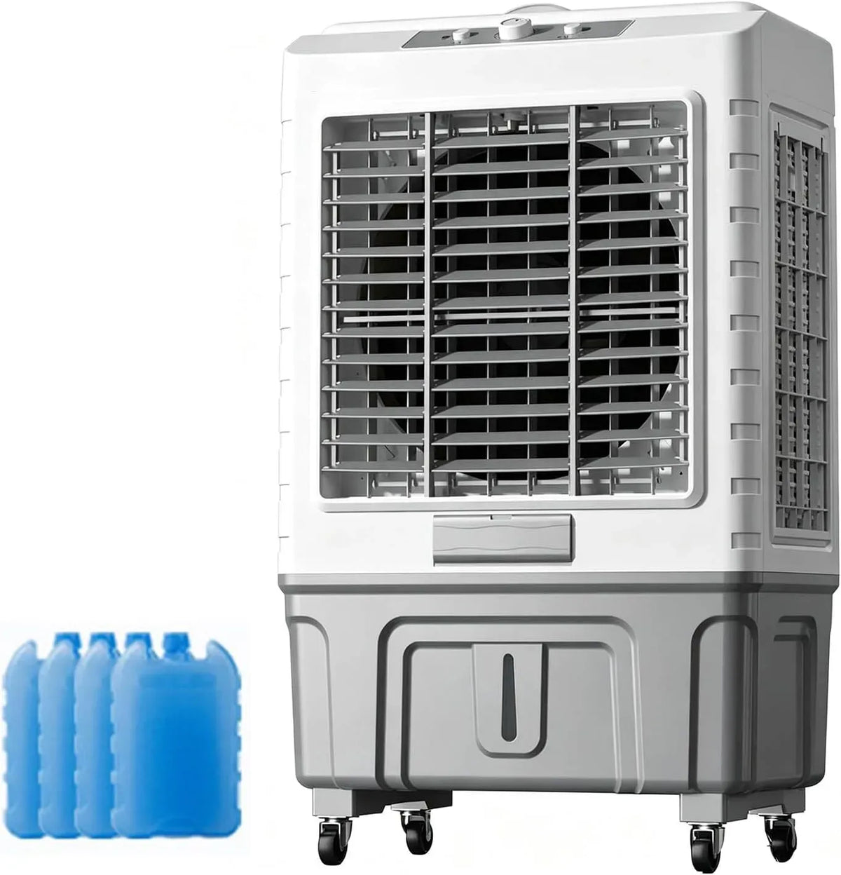Klimaanlage 55-Liter-Tank, Klimagerät, Verdunstungskühler, Klimaanlage Mobil mit 16000 CFM