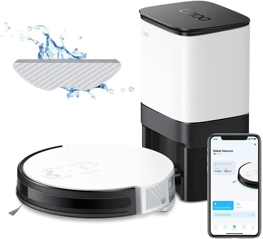 Google RV10 4-Level Saugroboter, Google Assistant, Alexa und Siri, 2000Pa Saugkraft