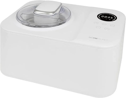 ICM 3784 Cream Maker, Eismaschine, Speiseeismaschine, 1,2 L, 110 W, Timer, für Eis