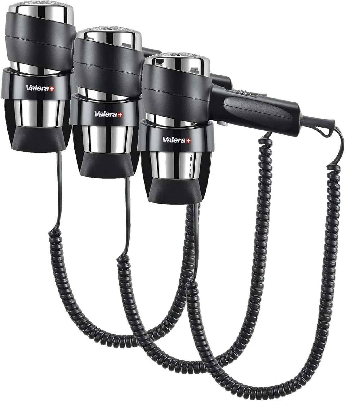 Wäschetrockner, 1600 W, Wandmontage, Schwarz, Action Super Plus 1600, Temperatur und Luftstrom einstellbar