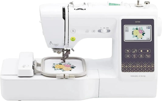 Stickmaschine, Stickautomat, 103 Stiche, WLAN