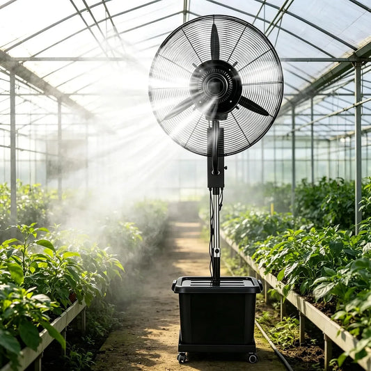 Ventilator, 42 L, Outdoor, 3 Geschwindigkeiten, großer Wassertank
