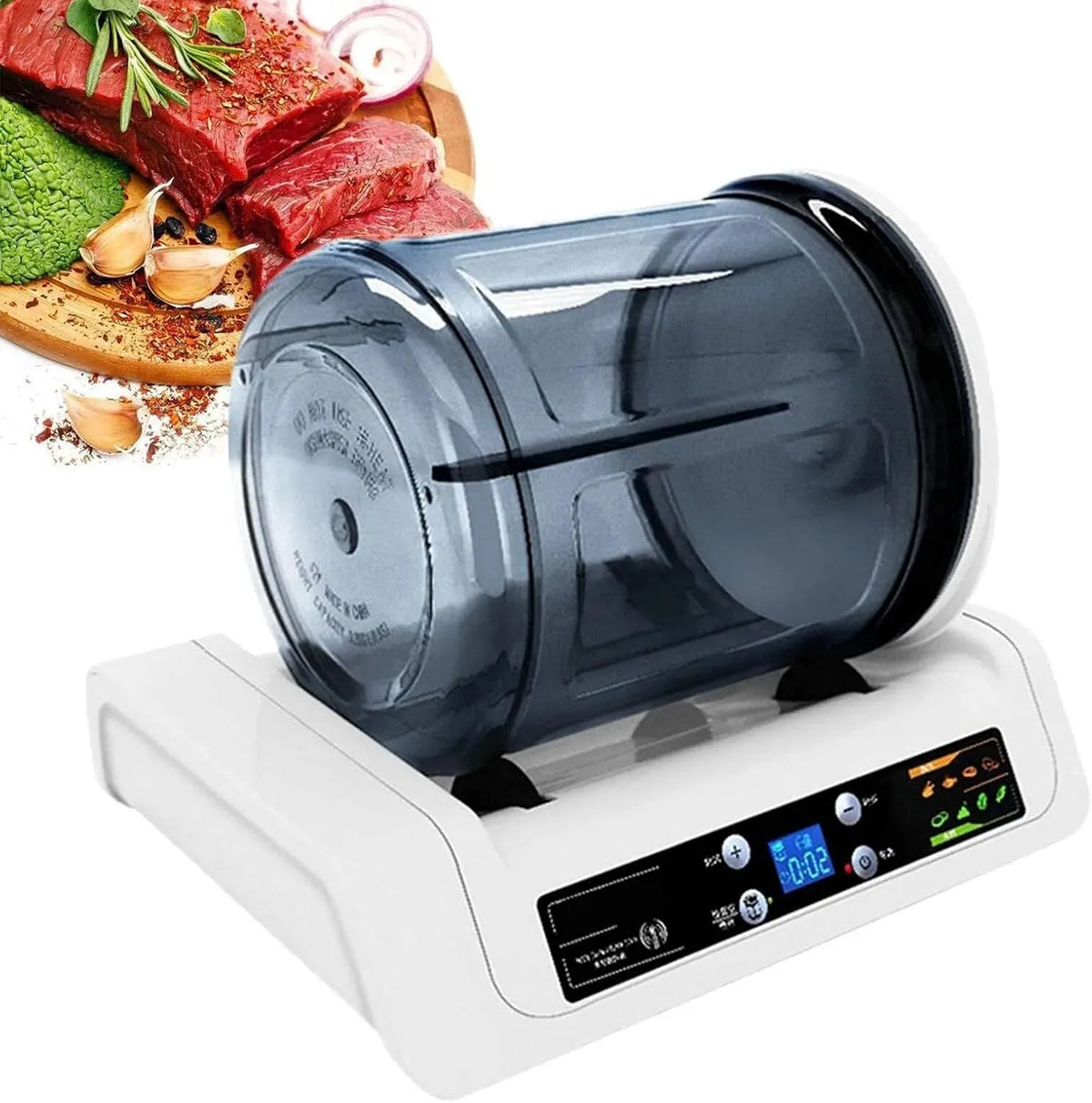 Fleisch-Vakuum-Tumbler-Maschine, Timer, für Fleisch und Gemüse Marinieren
