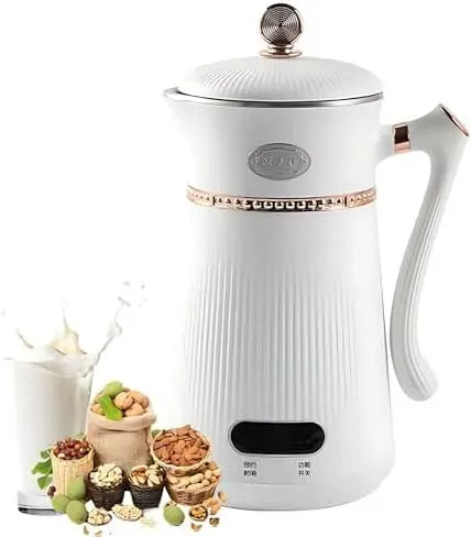 12-Stunden-Timer Sojamilchbereiter, Milchmaschine, 1000 ml, Warmhaltefunktion, leise, Wärmefunktion, für Nussgetränke