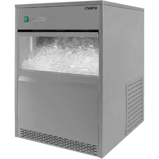 H 40 Eiswürfelbereiter, Vorratsbehälter, 26 kg, 40 mm, Edelstahl, SARO