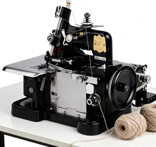 Overlockmaschine, 3,2 Mm, 4,0 Mm, 3000 Stiche, gewerblich, Schwarz
