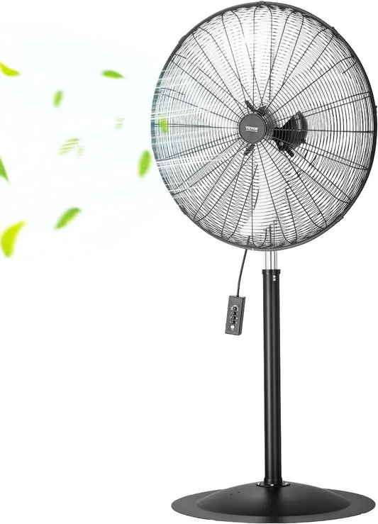 VEVOR 85-Grad-Oszillationsventilator, Industrie, Schwarz, 810 mm