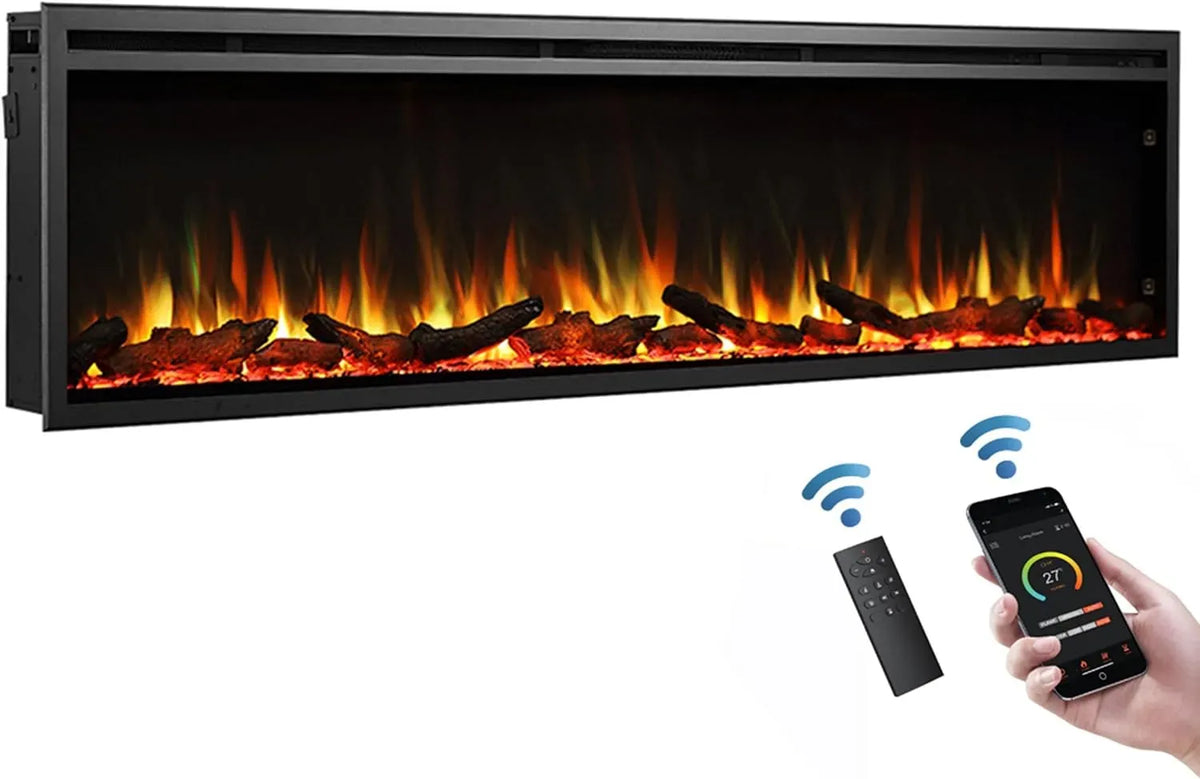 Kamin, Einbau, App, BALDERIA, Atalanta 72 Einbau Kamin