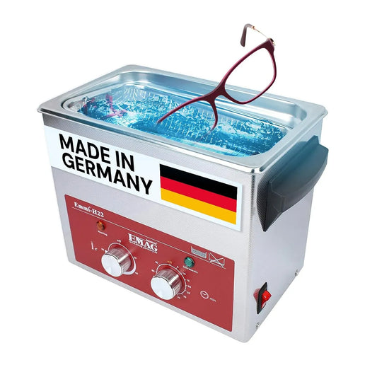 H22 45kHz Ultraschallreiniger, Ultraschallgerät, Edelstahlgerät, Heizung, Ultraschallreinigungsgerät, 2,2 L, Timer, Wärmefunktion, für Schmuck, EMAG