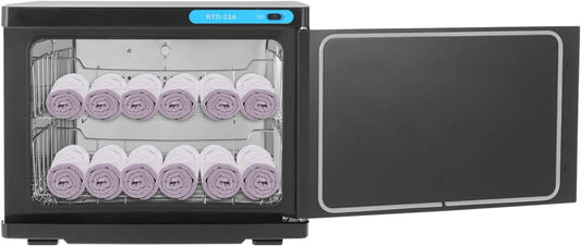 Handtuchwärmer, Heizschrank, Heizung, Wärmegerät, elektrisches Sterilisationsgerät, 23 L, Wohnzimmergestaltung, Wärmefunktion, Schwarz