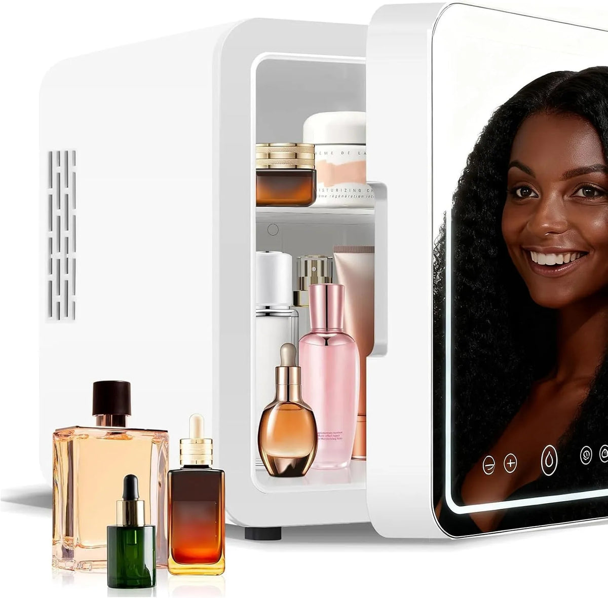 Kühlschrank, Skincare, Digitalanzeige, elektrisches Kühlgerät, Kosmetik Kühlschrank mit LED-Digitalanzeige