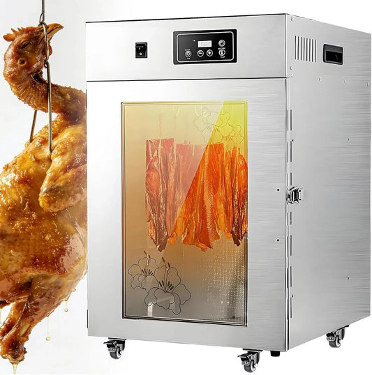 Wäschetrockner, 7.5 kg, 30 bis 90 °C, Timer, Edelstahl, Fleisch Und Wurst 7, Digitaler Timer