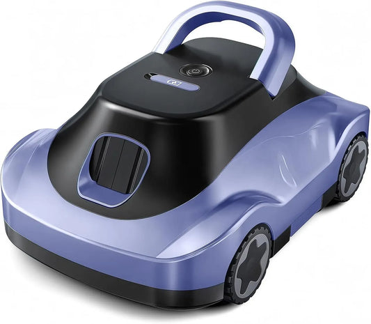 Poolroboter, Poolsauger, Akku, Poolreinigungsroboter, Poolreiniger, 200 m, kabellos, für Aufstellpool 200m²