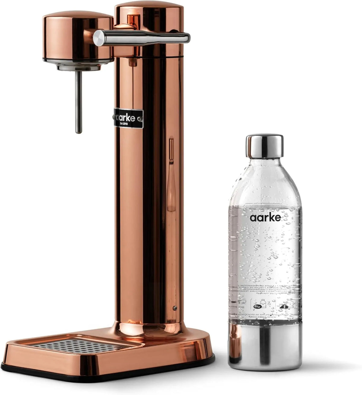 Aarke Carbonator 3 Wassersprudler aus Edelstahl im modernen Kupfer Finish
