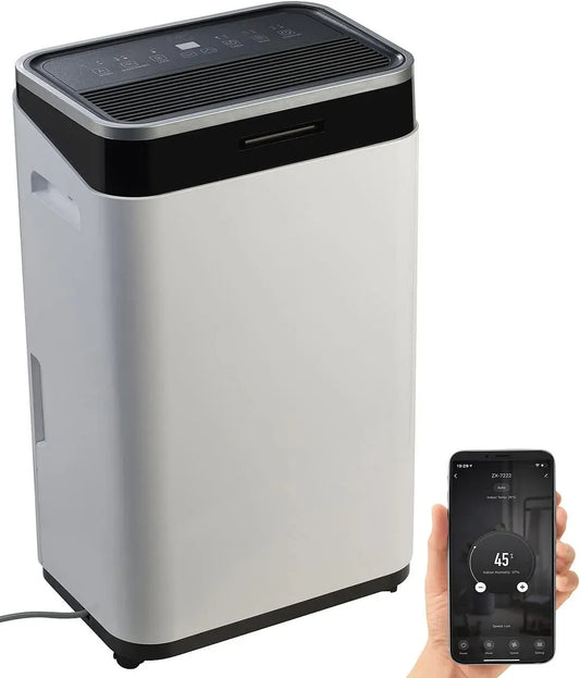Wäschetrockner, Timer, WLAN, Luftentfeuchter App gesteuert, 25 Liter/Tag