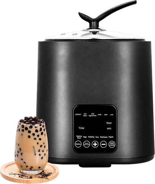 9-L-Milchtee-Boba-Topfkocher Tapioka-Boba-Perlen-Reistopfkocher, Perlentopf, 1300 W, gewerblich, für Milchtee-Shops, Kommerzieller