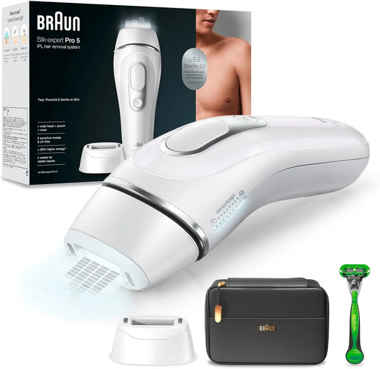 Braun PL5145 Haarentfernungsgerät, Rasierer, Weiß