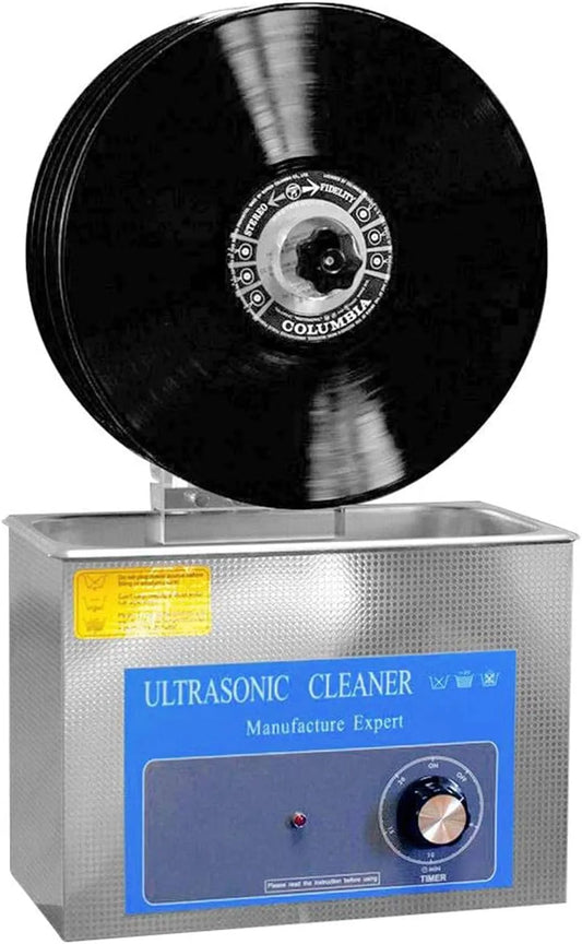 Waschmaschine, 4 L, 140 W, Timer, 1-20 Min, Ultraschall-Schallplattenreiniger 4 l