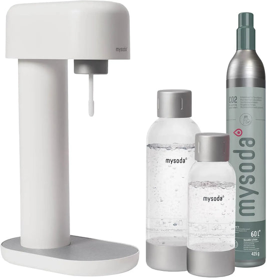 Mysoda: Ruby Set Wassersprudler, Weiß