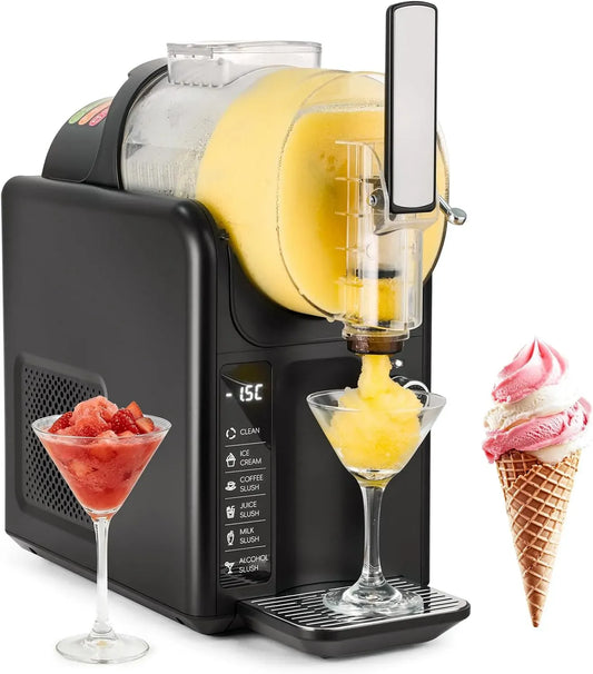 Slush Maschine, Eismaschine, IceMaker, Speiseeismaschine, Slush-Eisbereiter, für Zuhause kein Eis Erforderlich Slush IceMaker