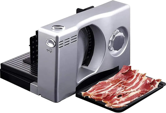 Gefrierfleischschneider, Brotschneidemaschine, Allesschneider, Wurstschneider, Schneidemaschine für Lebensmittel, 15 mm, Gefrierfach