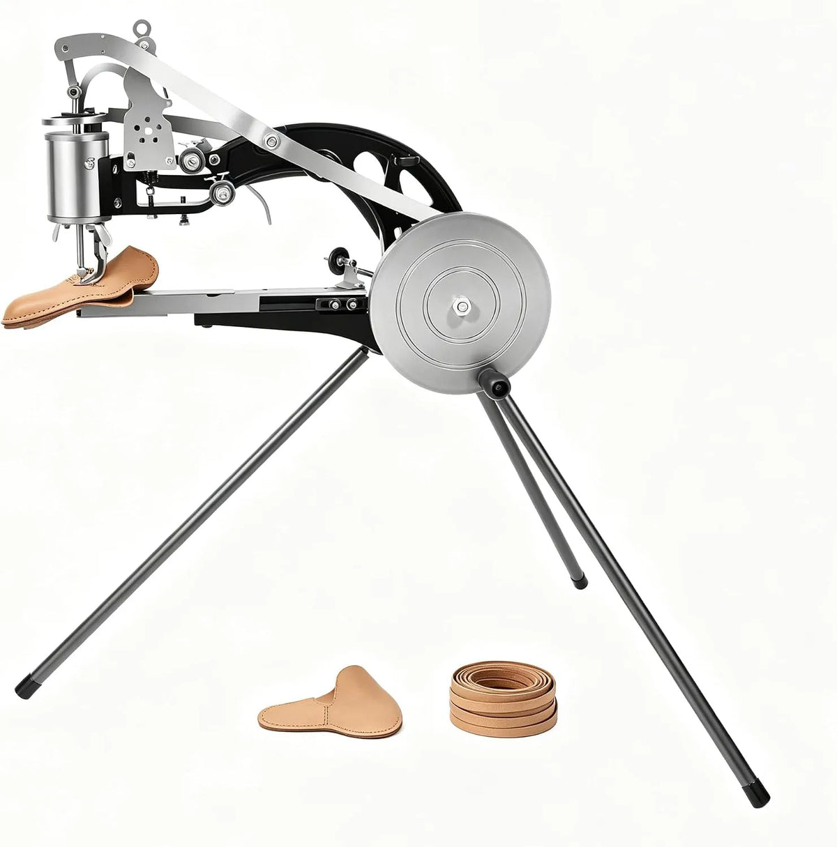 3-5mm Handnähmaschine, elektrische Nähmaschine, 6 mm, 5 mm, 8,2 kg, für Werkstatt und dicke Stoffe