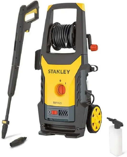 Hochdruckreiniger, 2500 W, Stanley SXPW25E, Schwarz, 170 bar, 500 l/h