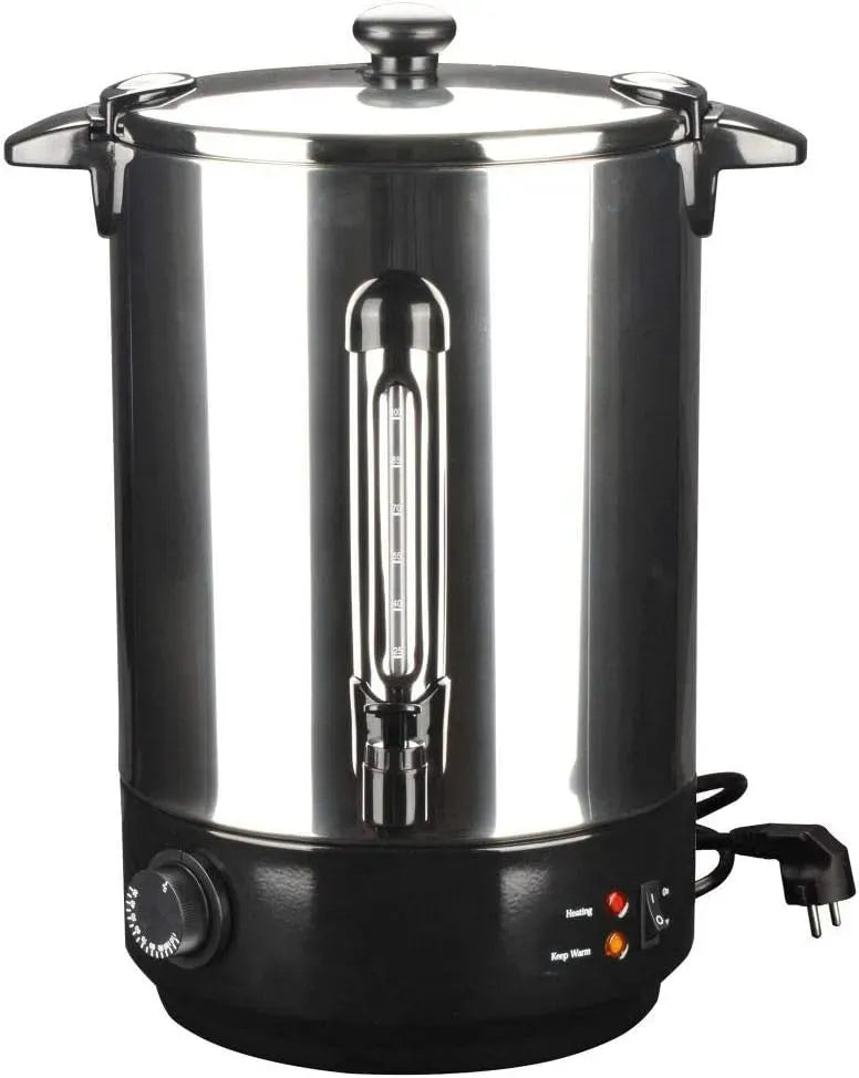 Wasserkocher, 15 L, 2500 W, vidaXL, elektrischer Teekocher, Glühweinkocher 15L 2500W Einkochautomat Glühweinautomat Wasserkocher