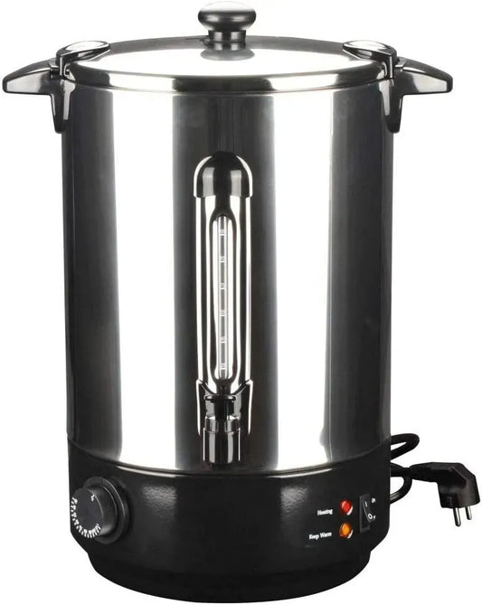 Wasserkocher, 15 L, 2500 W, vidaXL, elektrischer Teekocher, Glühweinkocher 15L 2500W Einkochautomat Glühweinautomat Wasserkocher