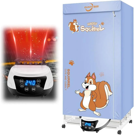 Wäschetrockner, 2300 W, 20 kg, Belastbarkeit 20KG Warmluftgestell